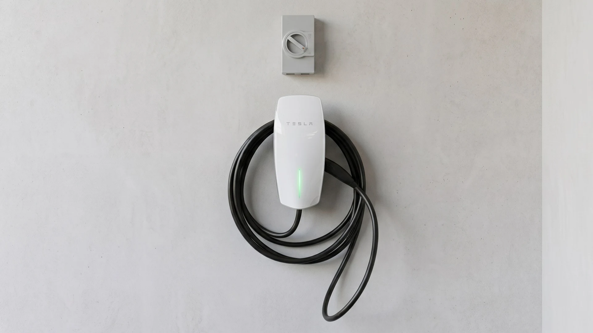 EV charger installation on commercial site