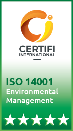 ISO 14001 certified
