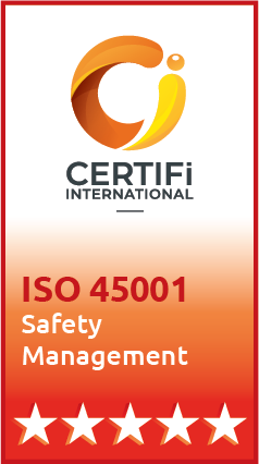 ISO 45001 certified