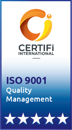 ISO 9001 certified